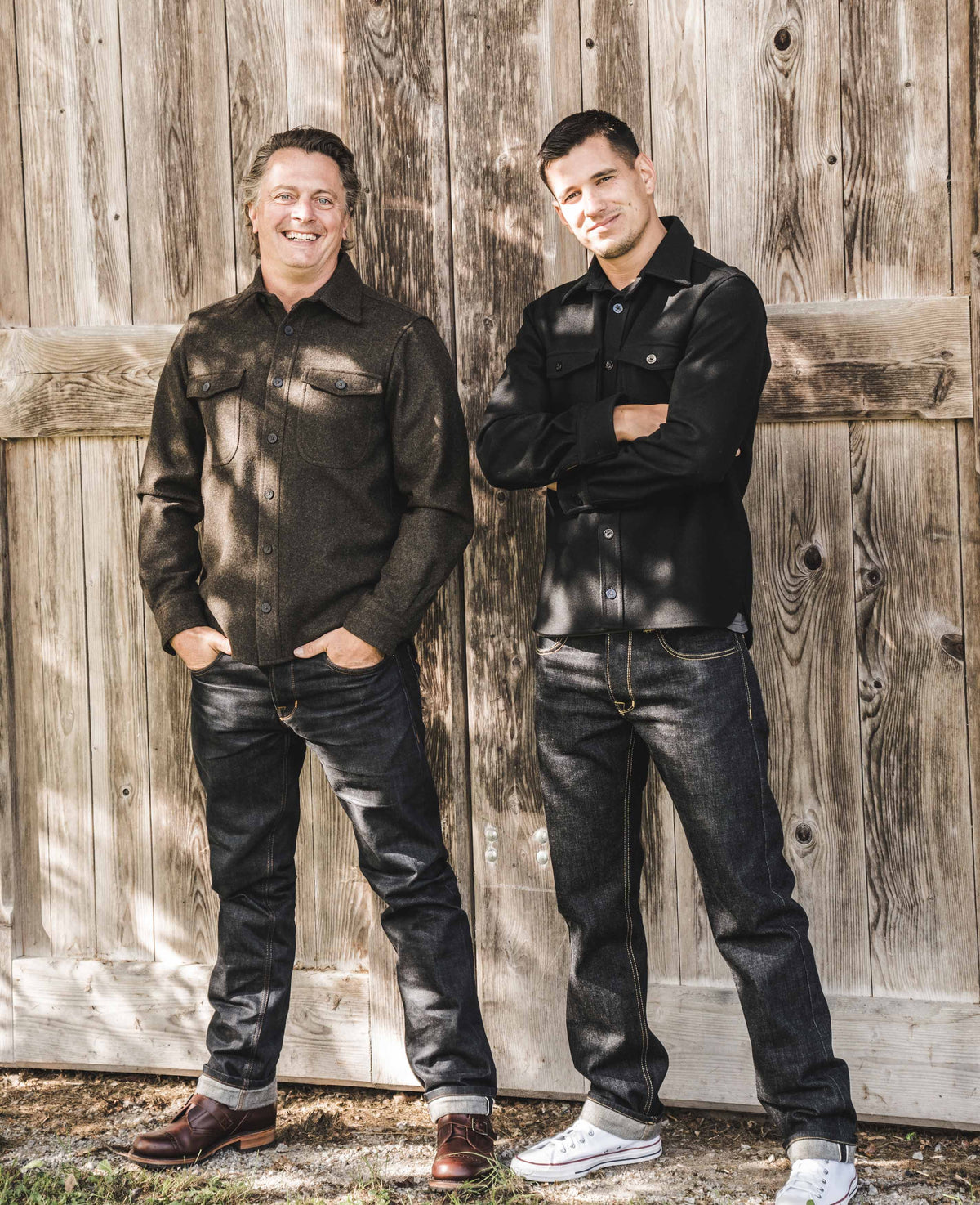 Pike Brothers 1943 CPO Shirt - Black Wool - Salt Flats Clothing