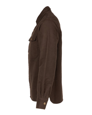 Pike Brothers CPO Moleskin Shirt - Soil Brown - Salt Flats Clothing