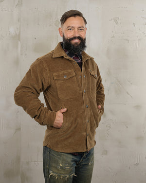 Pike Brothers 1943 CPO Cord Shirt - Light Brass - Salt Flats Clothing