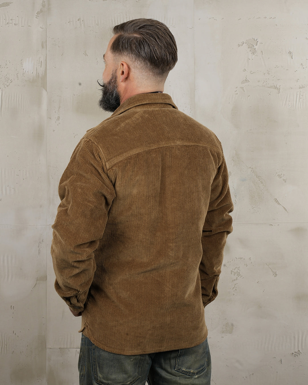 Pike Brothers 1943 CPO Cord Shirt - Light Brass - Salt Flats Clothing