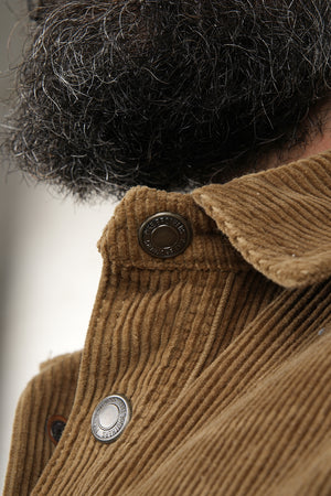 Pike Brothers 1943 CPO Cord Shirt - Light Brass - Salt Flats Clothing