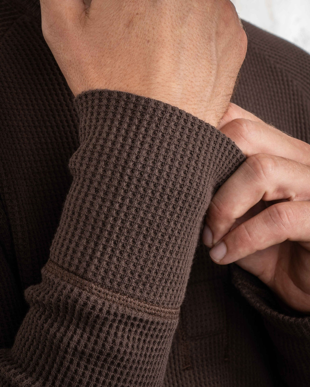 Pike Brothers 1936 Waffle Long Sleeve Top - Gilbert Brown - Salt Flats Clothing