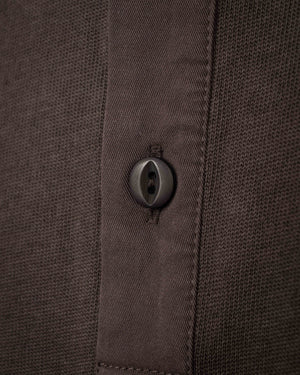 Pike Brothers 1954 Utility Long Sleeve T'Shirt - Coffee - Salt Flats Clothing