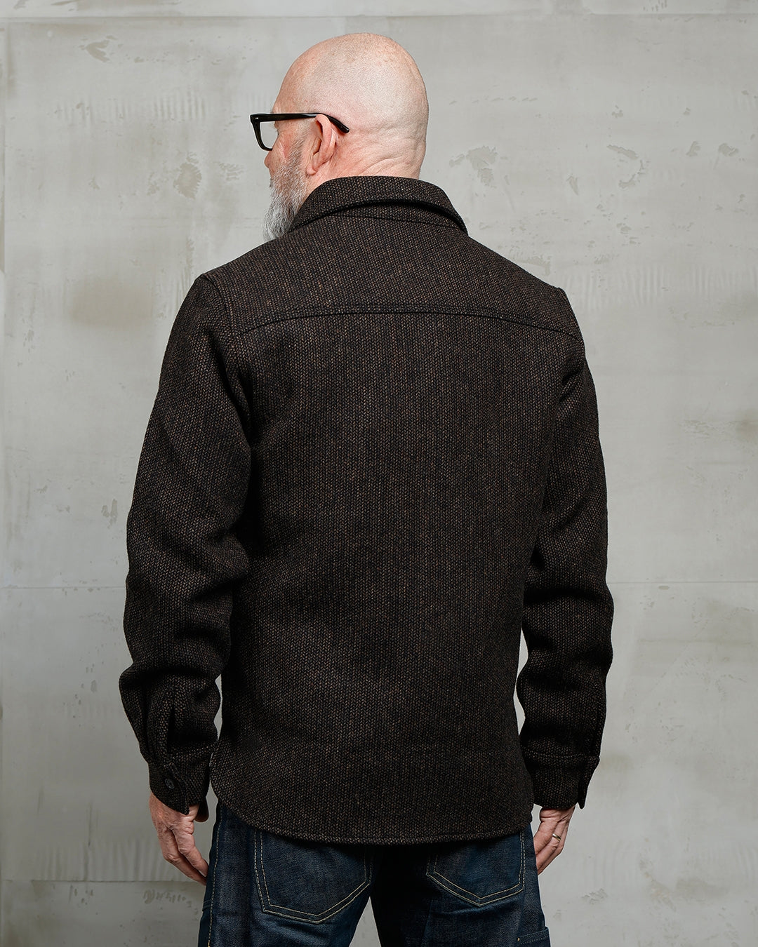 Pike Brothers 1943 CPO Wool Shirt - Atlanta Brown - Salt Flats Clothing 