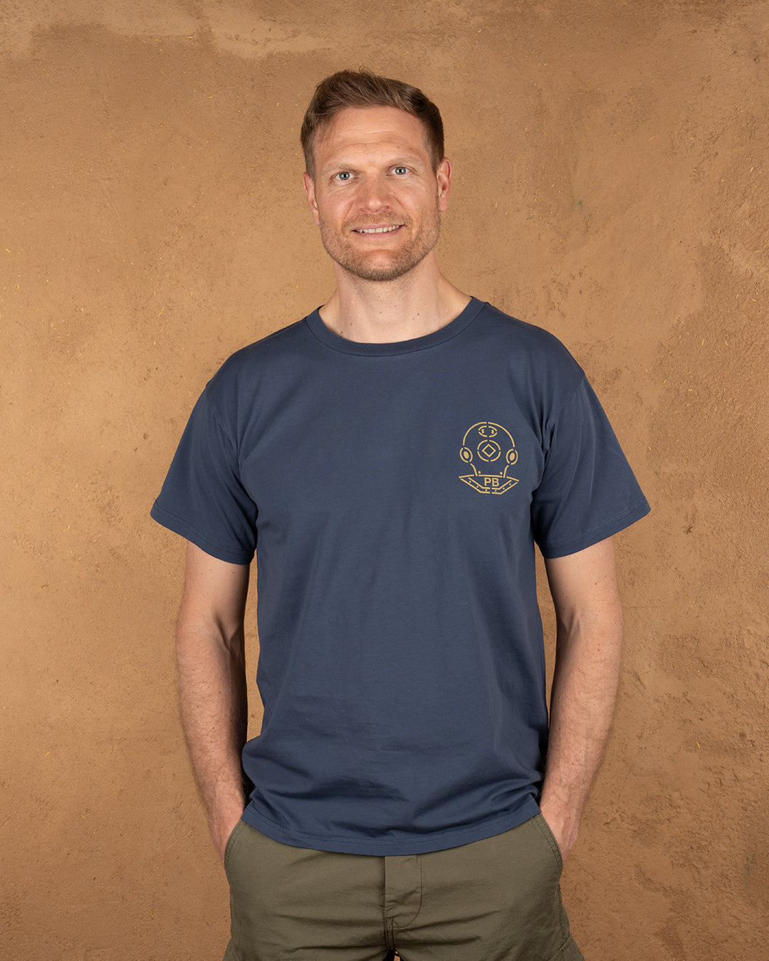 Pike Brothers 1969 Scuba Blue Sports Men's T'Shirt - Blue - Salt Flats Clothing