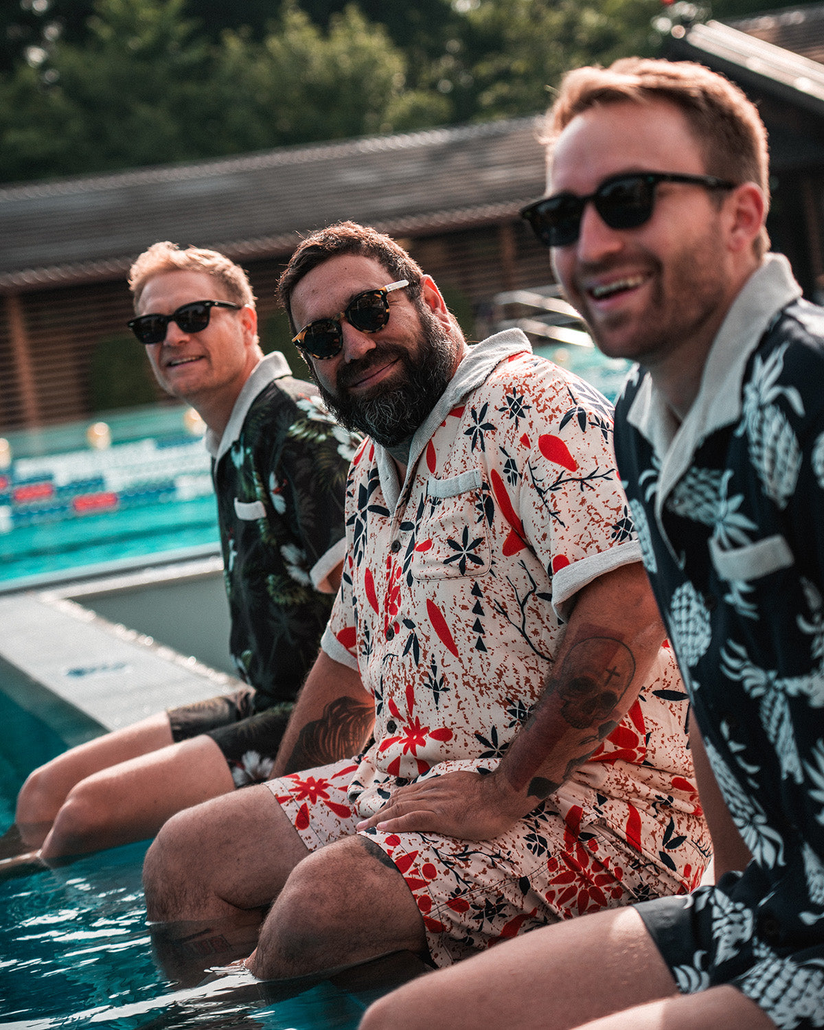 Pike Brothers 1961 Cabana Shirt - Entrega Black - Salt Flats Clothing