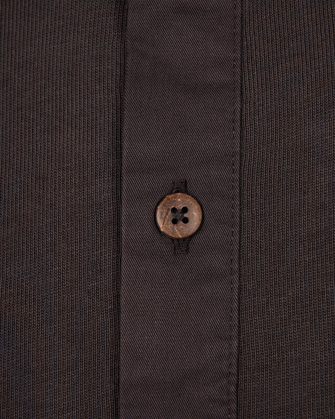 Pike Brothers 1927 Henley Short Sleeve Shirt - Coffee - Salt Flats Clothing