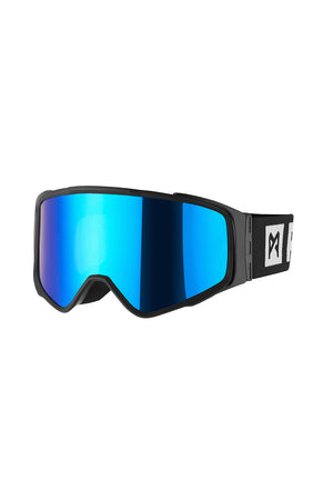 Pando Moto Goggles - Blue Mirror + Clear