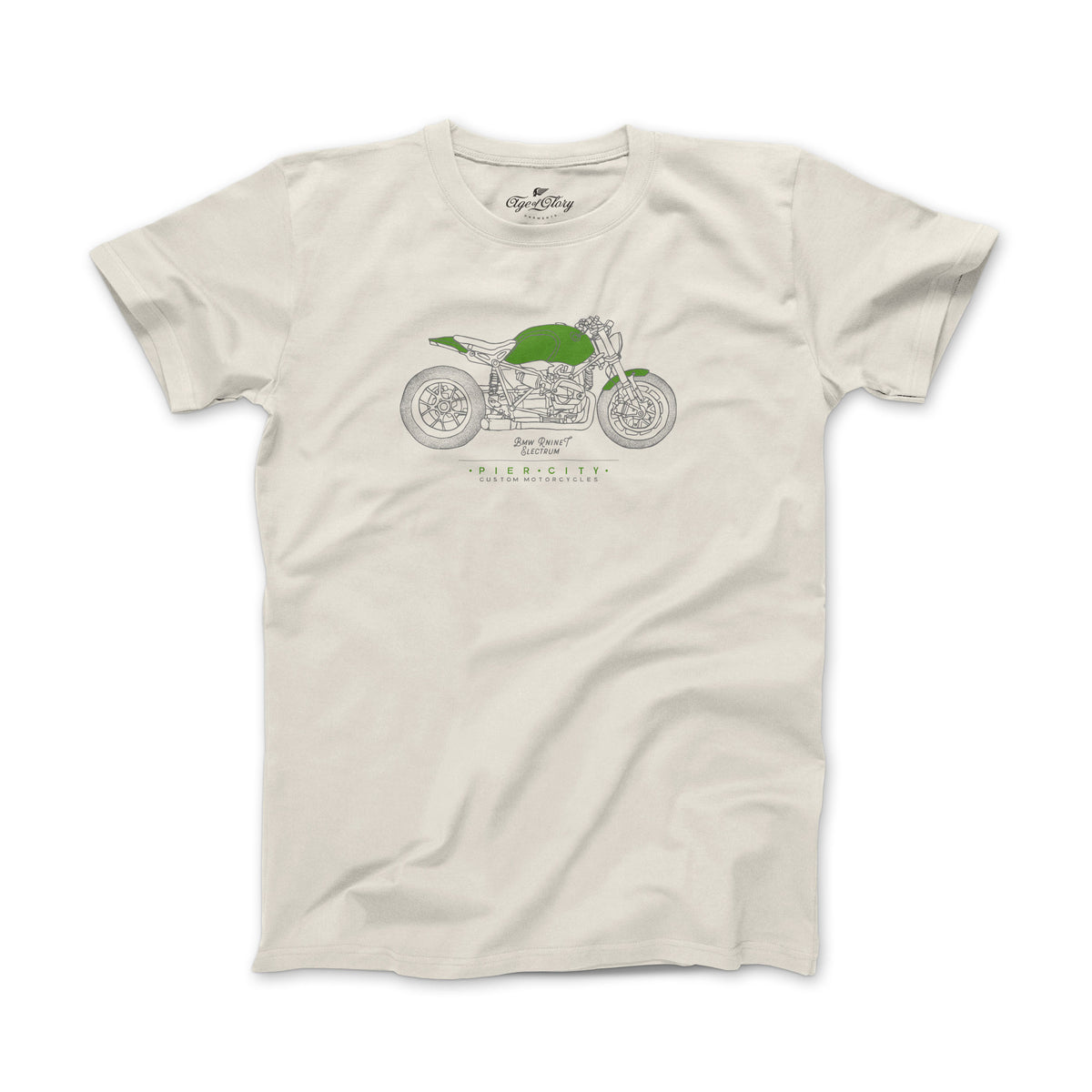 Age of Glory PCC Electrum ECRU T'Shirt - Salt Flats Clothing