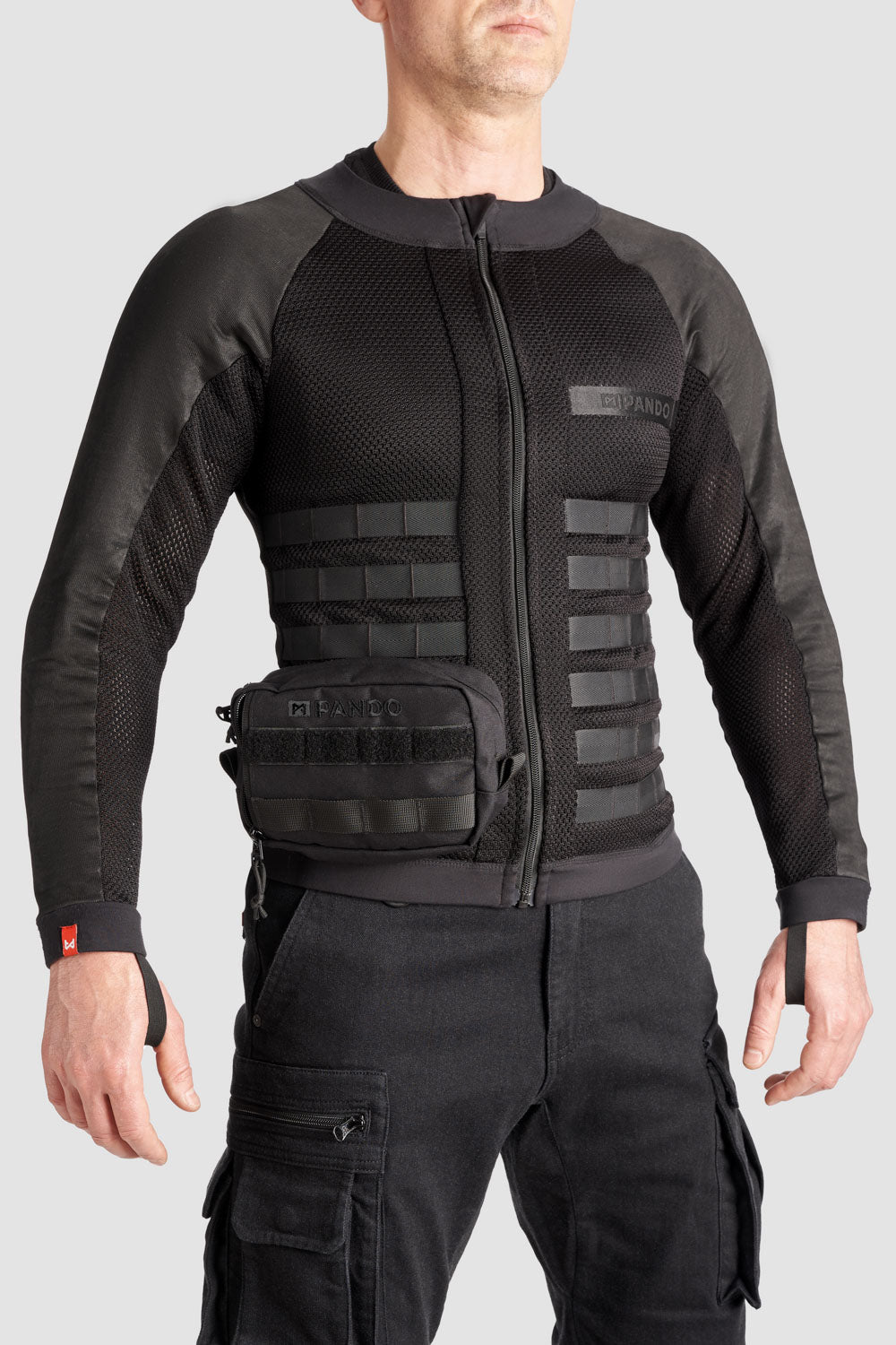 Pando Moto MOLLE Utility Pouch - Black - Salt Flats Clothing