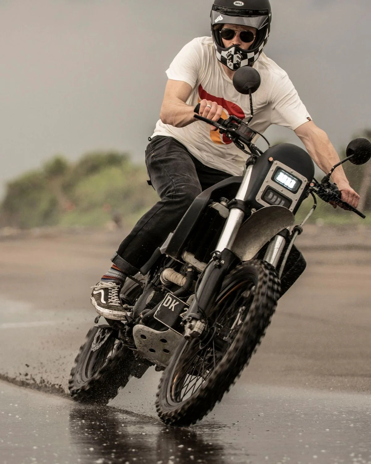 Riding Culture Tapered Slim Men's Motorcycle Jeans - Black - Salt Flats Clothing