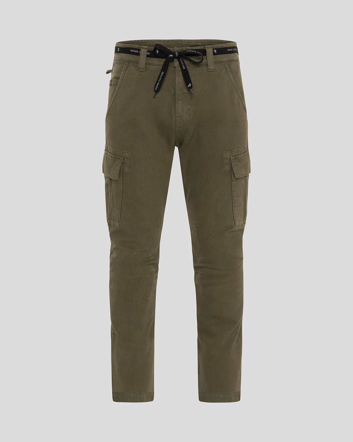 Riding Culture Men's Cargo Motorcycle Trousers - Olive - Salt Flats Clothing