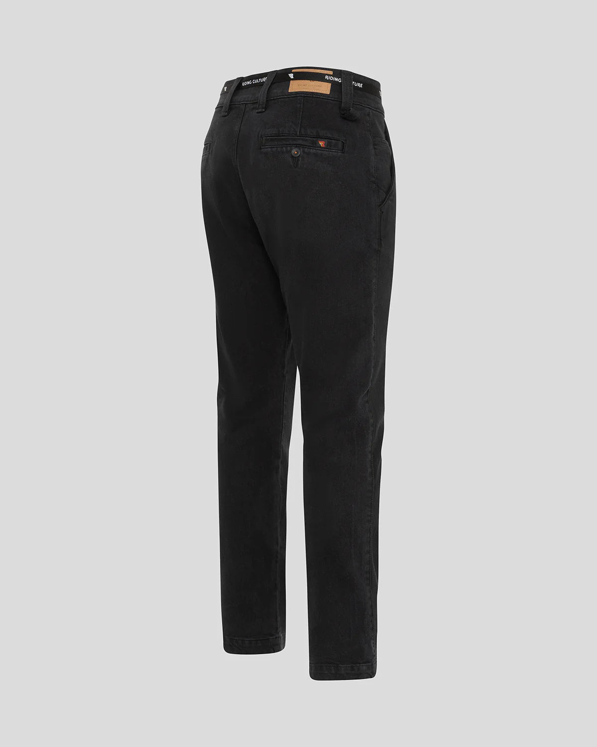 Riding Culture Men's Chino Motorcycle Trousers - Black - Salt Flats Clothing