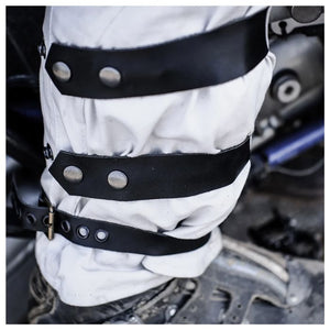 Fuel Motorcycles Rally Raid Trouser - White - Salt Flats Clothing