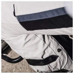 Fuel Motorcycles Rally Raid Trouser - White - Salt Flats Clothing