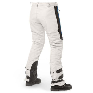 Fuel Motorcycles Rally Raid Trouser - White - Salt Flats Clothing