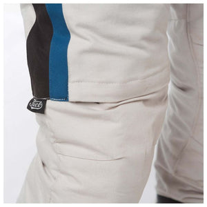 Fuel Motorcycles Rally Raid Trouser - White - Salt Flats Clothing