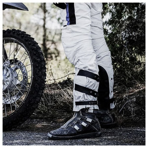 Fuel Motorcycles Rally Raid Trouser - White - Salt Flats Clothing