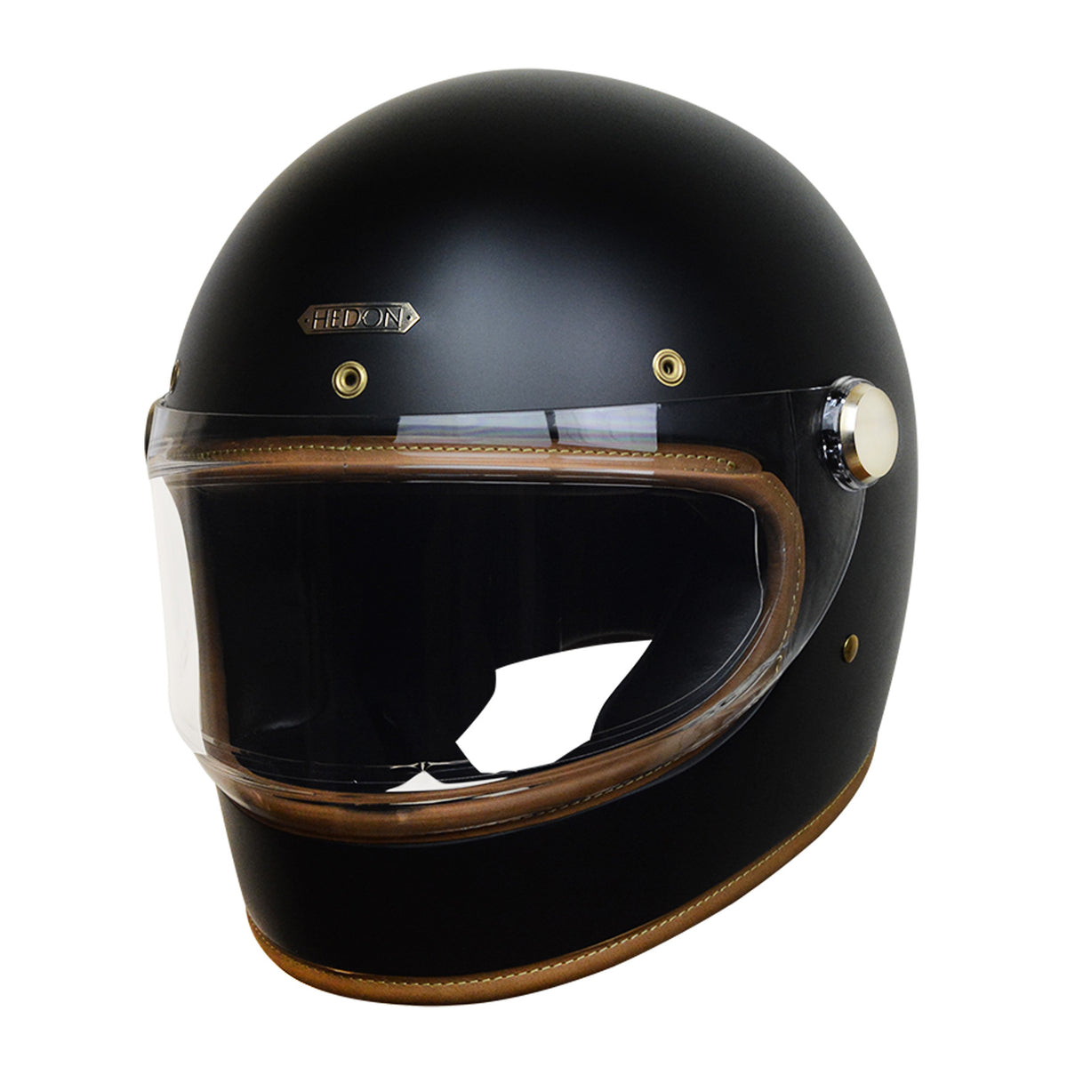 Hedon Heroine Racer 2.0 ECE 22.06 Full Face Motorcycle Helmet - Stable Black - Salt Flats Clothing