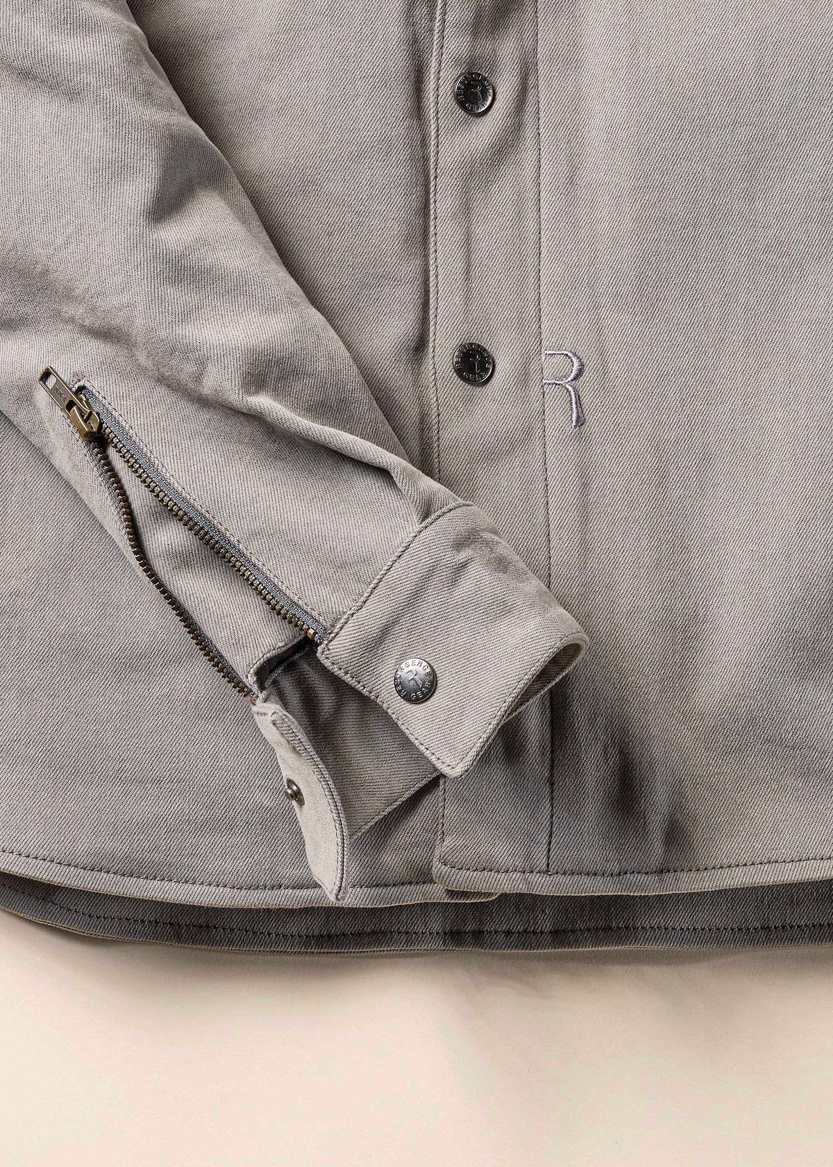 Resurgence Gear Kingston AAA Men's Motorcycle Riding  Shirt - Charcoal