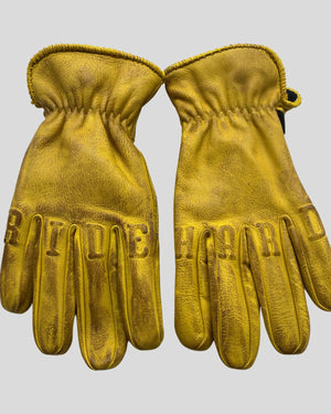 Rokker Glove Ride Hard - Natural Yellow - Salt Flats Clothing