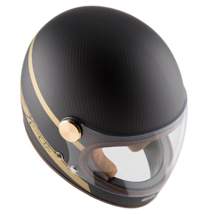 ByCity Roadster Carbon II Gold Strike Helmet Black R22.06 - Salt Flats Clothing