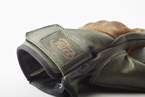 Fuel Motorcycles Gloves Rodeo - Olive - Salt Flats Clothing