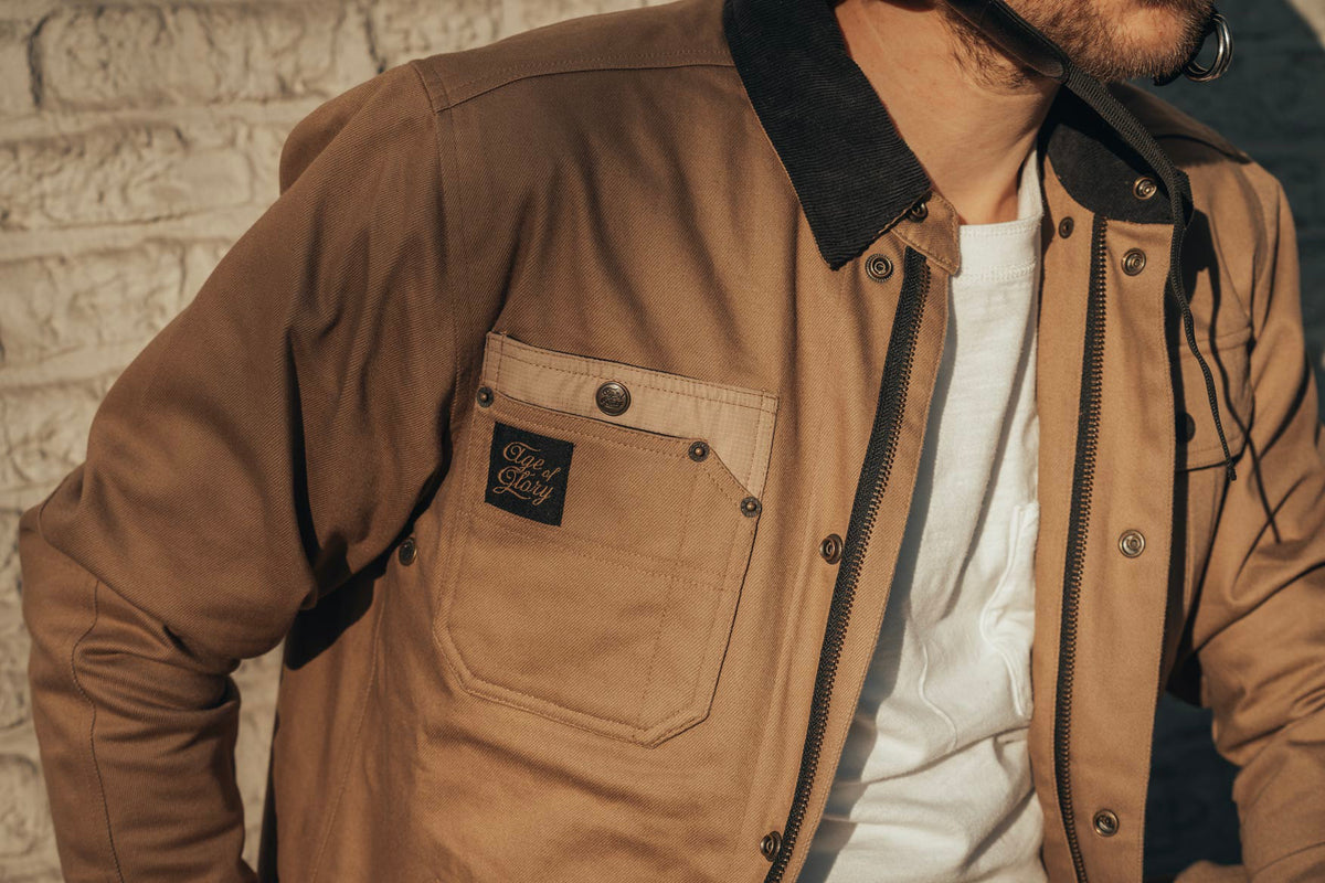 Age of Glory Runaway Men's Jacket - Khaki - Salt Flats Clothing
