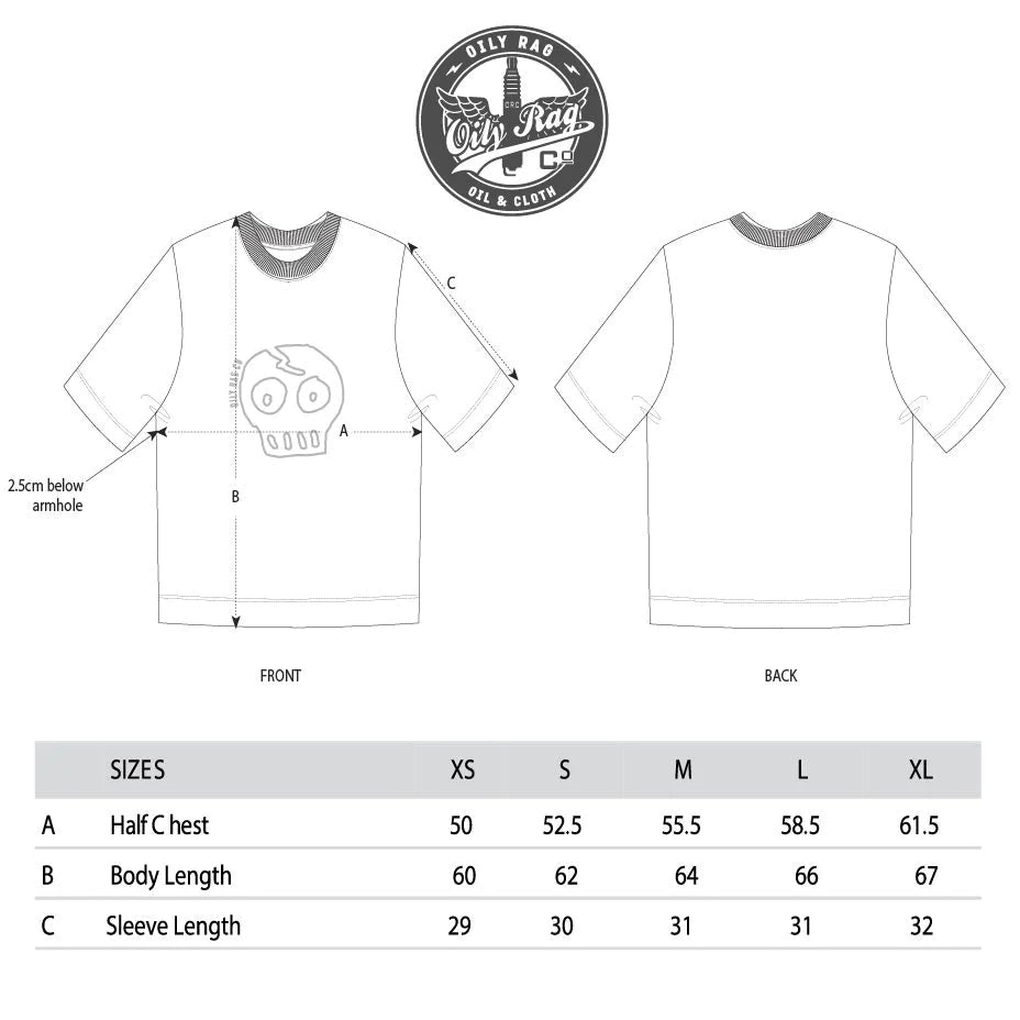 Oily Rag Ladies Noggin - Boxy Heavy T'Shirt