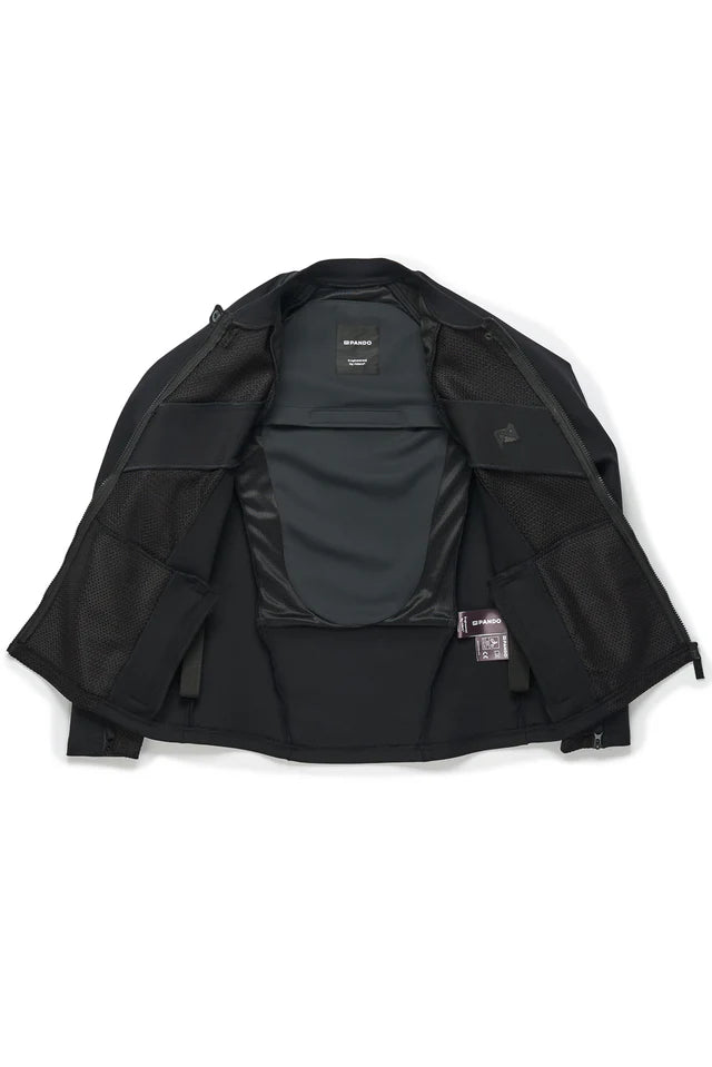 Pando Moto Stealth AAA Men's Jacket - Black - Salt Flats Clothing