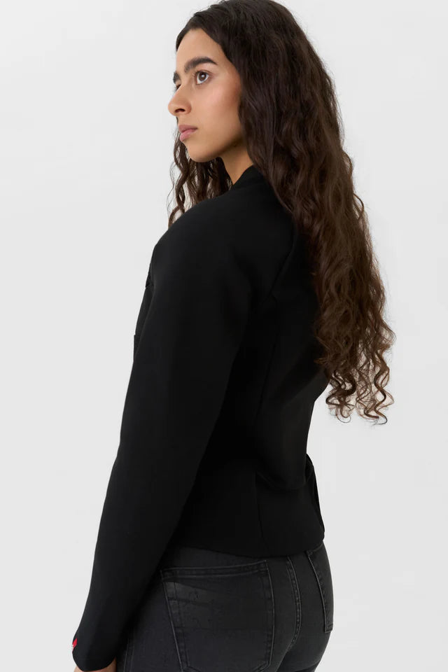 Pando Moto Stealth AAA Ladies Jacket - Black - Salt Flats Clothing