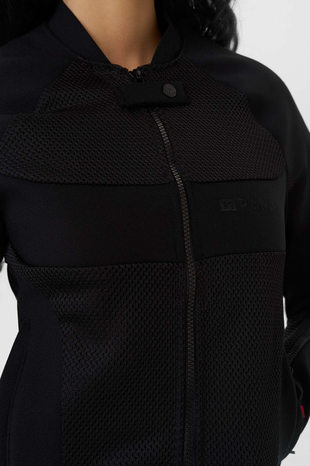 Pando Moto Stealth AAA Ladies Jacket - Black - Salt Flats Clothing