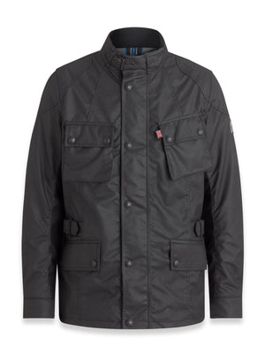 Belstaff Stealth Crosby Men's Waxed Cotton Jacket TekWax 8oz - Black - Salt Flats Clothing