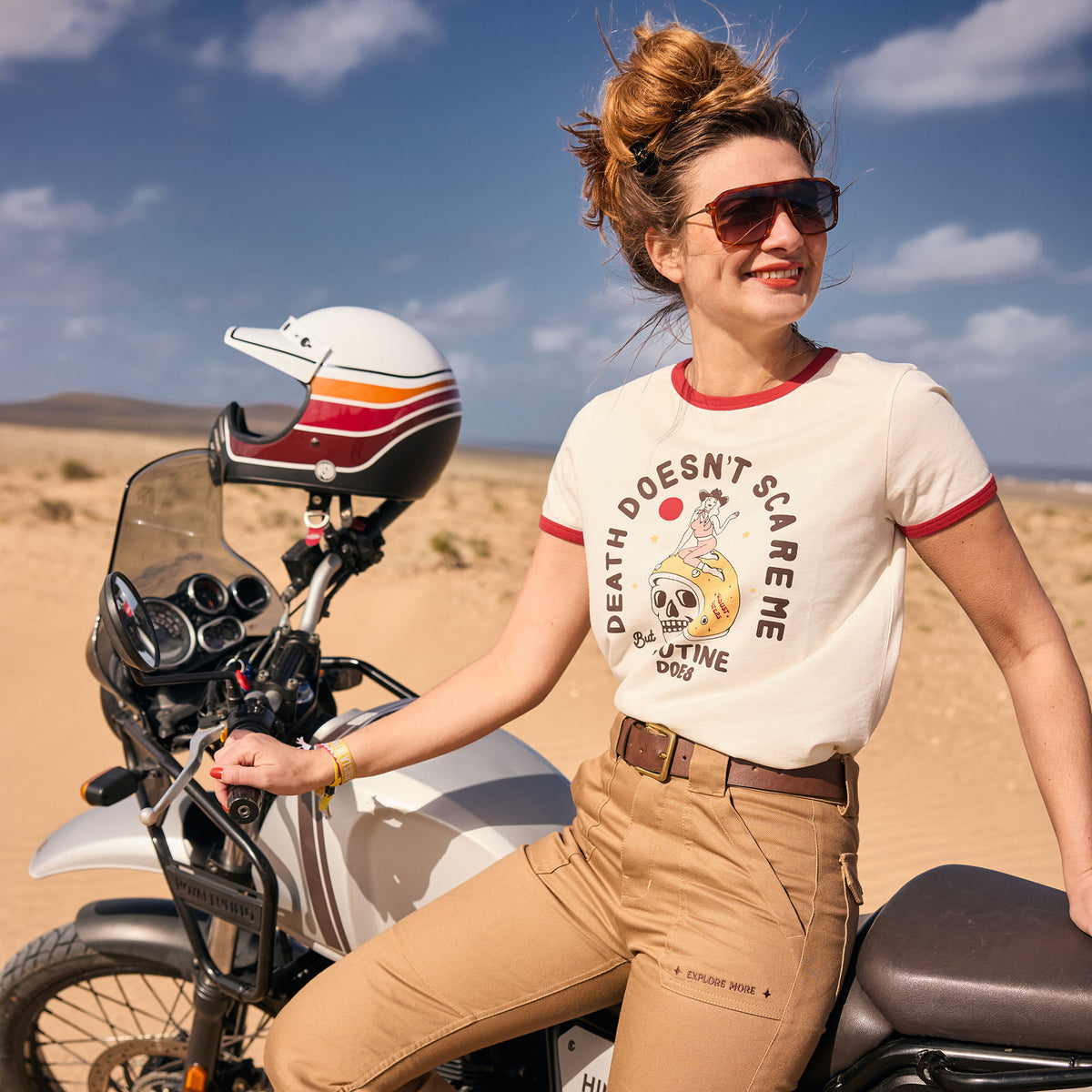 Wildust Sisters Scary Routine Ladies T'Shirt - Salt Flats Clothing