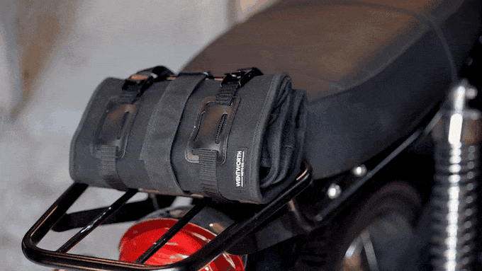 Wentworth Shakedown Tool Roll - Black - Salt Flats Clothing