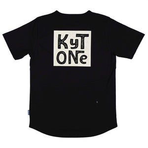 Kytone Stamp Black T'Shirt - Salt Flats Clothing