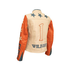 Wildust Sisters Stars & Stripes Brick Leather Jacket - Salt Flats Clothing