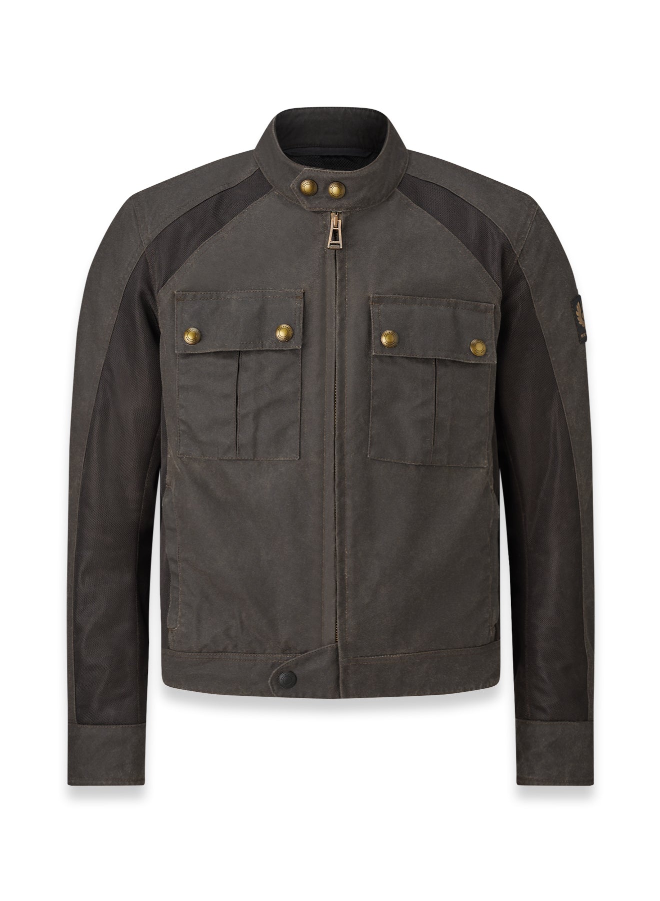 Belstaff Temple Men's Waxed Cotton Jacket TechWax 8oz - Mahogany - Salt Flats Clothing