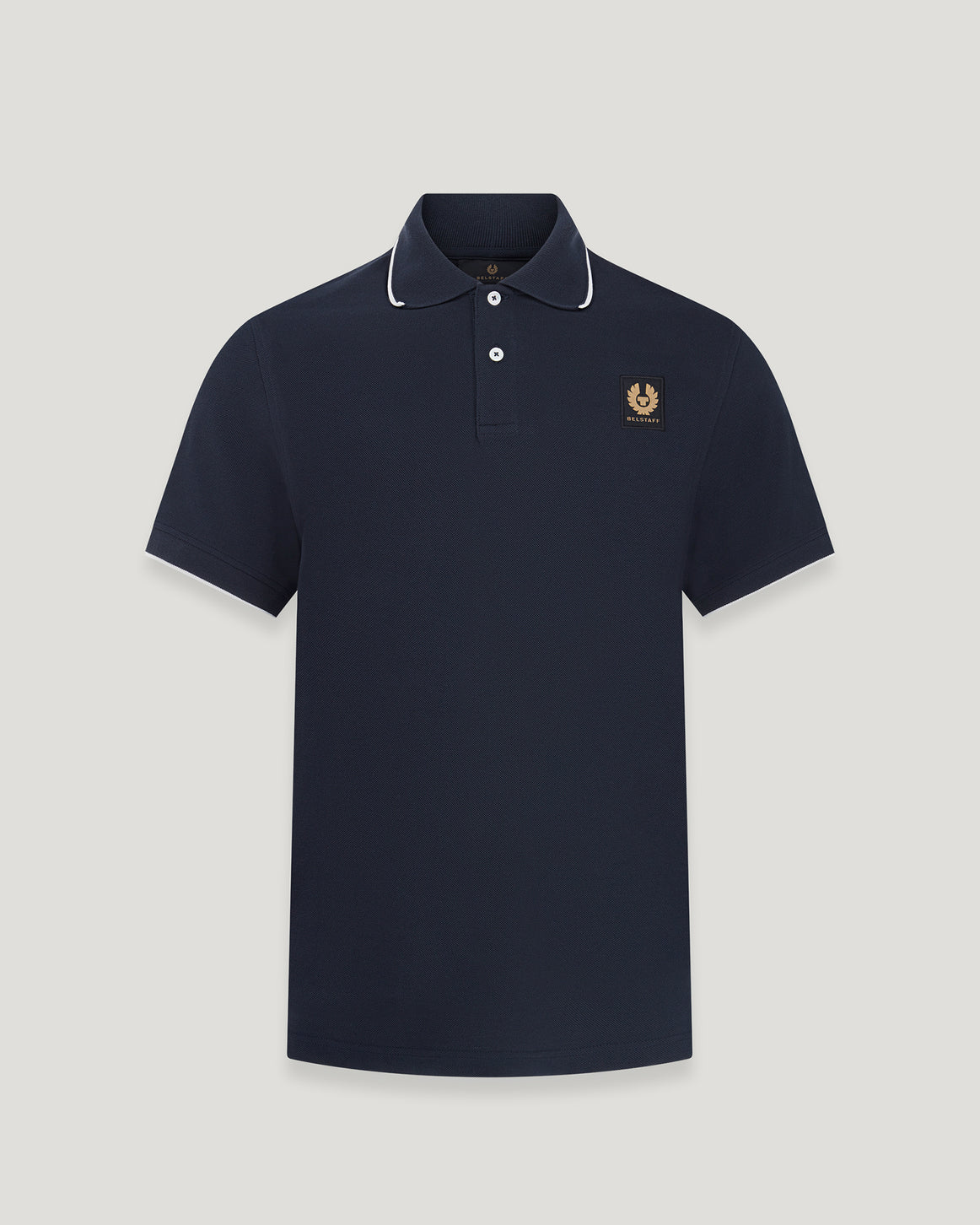 Belstaff Tipped Polo T-Shirt - Dark Ink