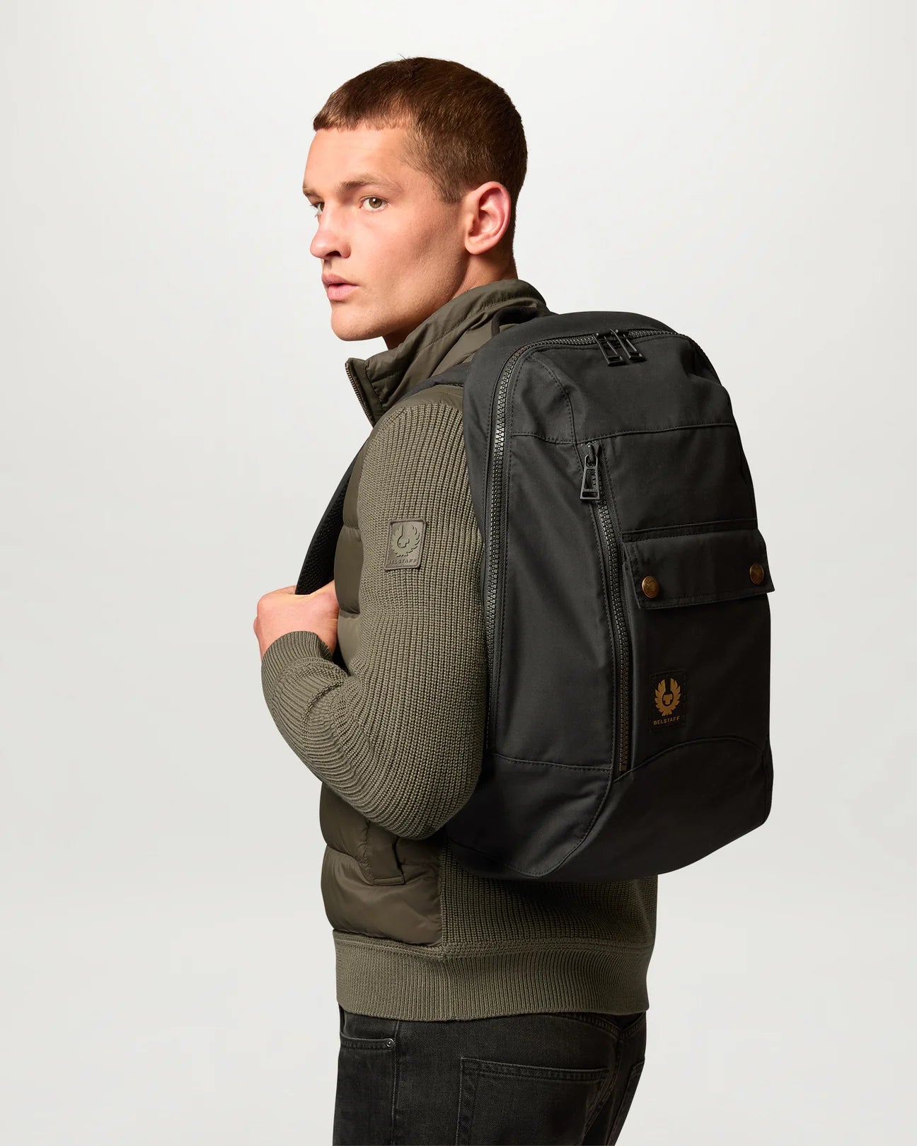 Belstaff Trialmaster Backpack - Black - Salt Flats Clothing
