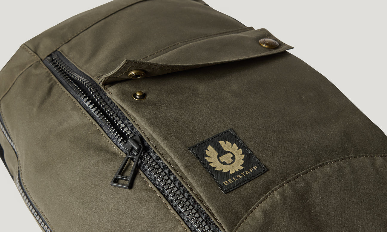 Belstaff Trialmaster Backpack - Faded Olive - Salt Flats Clothing