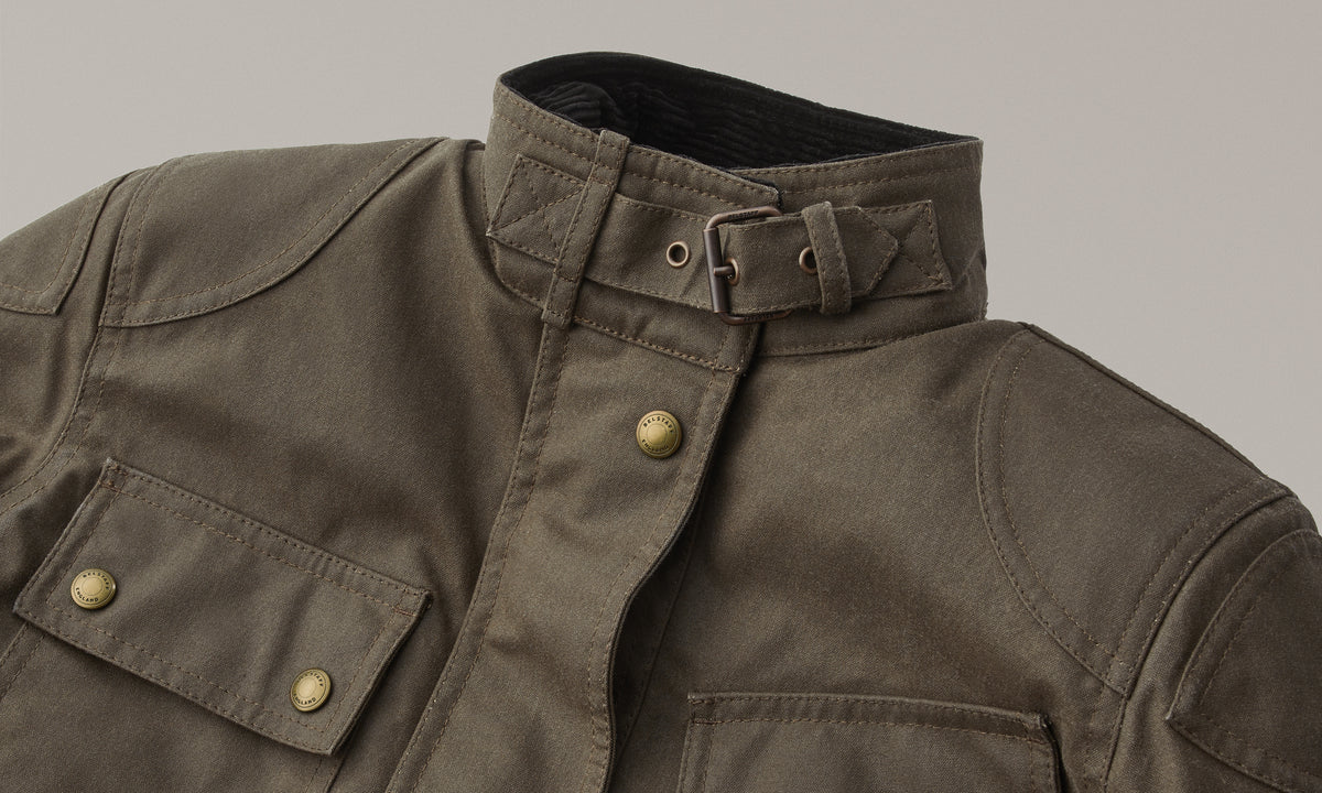 Belstaff Trialmaster Ladies Waxed Cotton Jacket TechWax 8oz