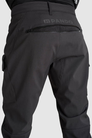 Pando Moto Triton WP Slim Men's Trouser - Black - Salt Flats Clothing