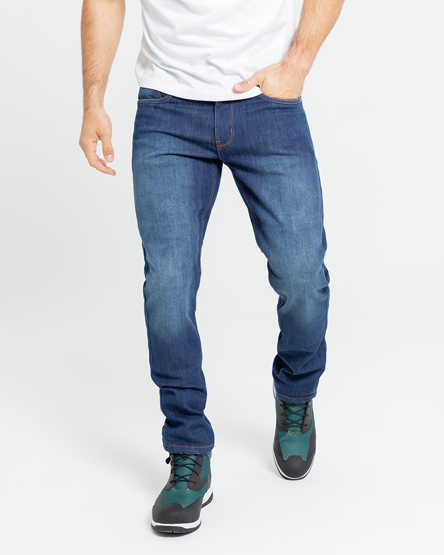 ByCity Bull Men's Motorcycle Jeans - Dark Blue - Salt Flats Clothing