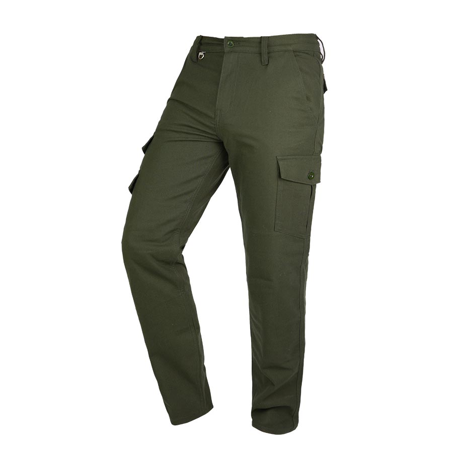 ByCity Mixed  III Men's Motorcycle Cargo Pants  - Green - Salt Flats Clothing
