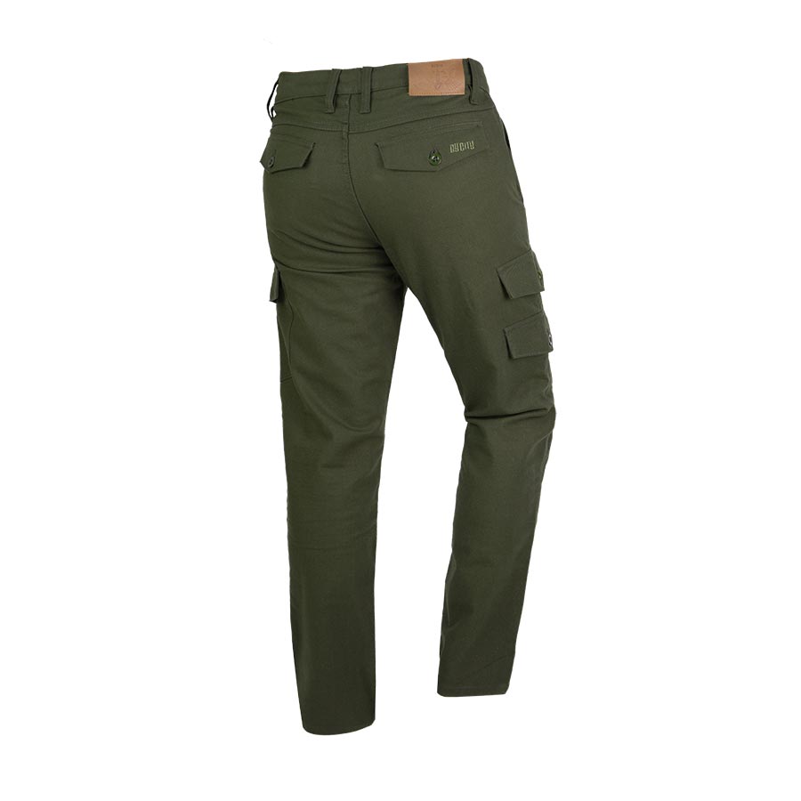 ByCity Mixed  III Men's Motorcycle Cargo Pants  - Green - Salt Flats Clothing
