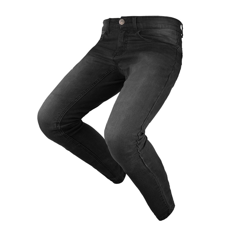 ByCity Route II Men's Motorcycle Jeans - Black - Salt Flats Clothing