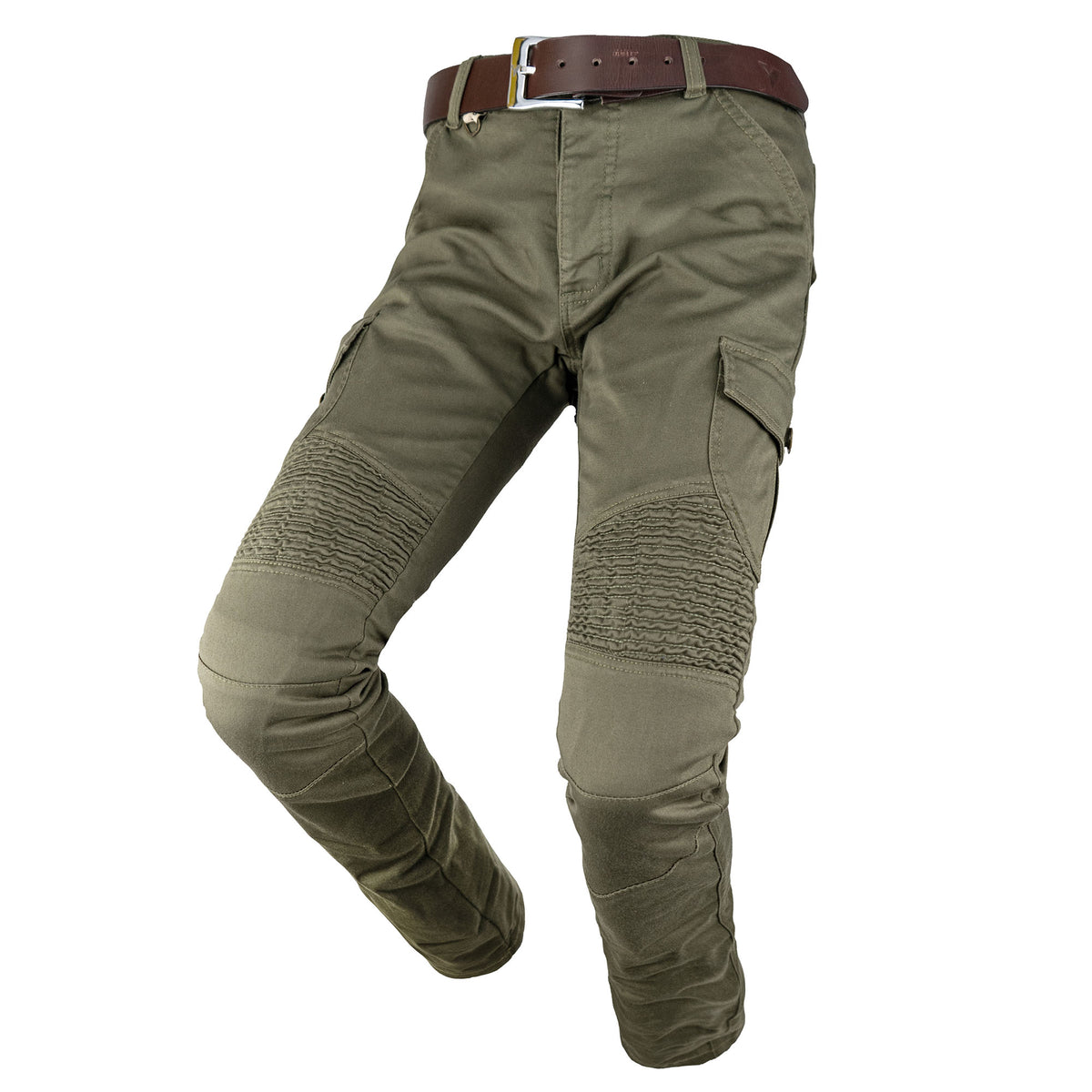 ByCity Mixed Slim III Men's Motorcycle Cargo Pants - Green