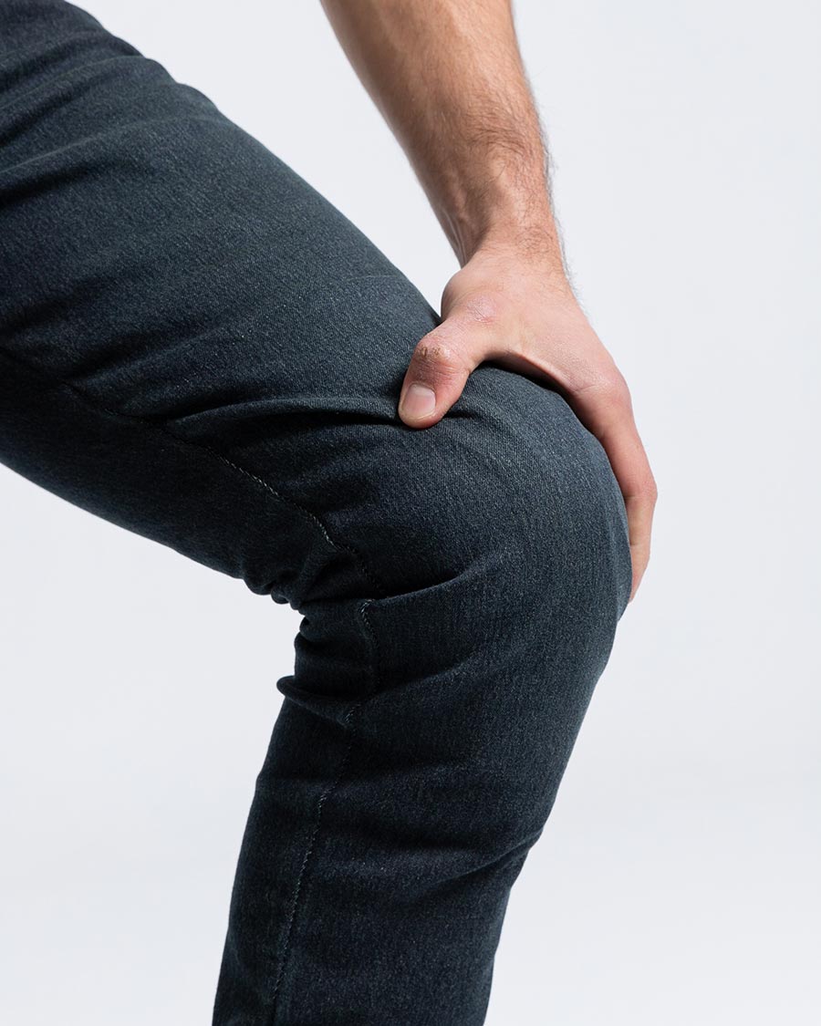 ByCity Shield II Men's Motorcycle Jeans - Stone - Salt Flats Clothing