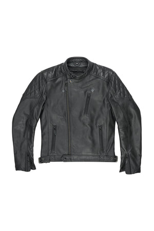 Pando Moto Twin Leather Jacket - Black - Salt Flats Clothing